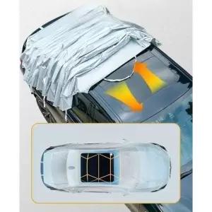 수축형 차량 접이식 햇빛 덮개 하프커버 커버 자동차