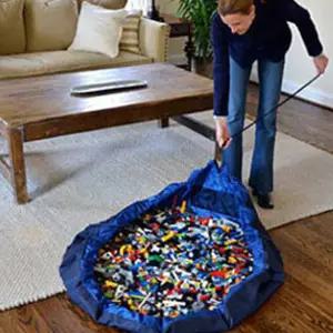 레고바닥깔개 레고정리파우치 장난감정리깔판