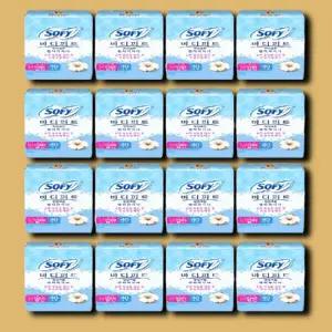 쏘피 바디피트 코튼 라이너 640개 대용량 소피 팬티라이너 생리대 일반