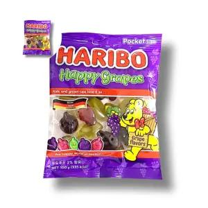 하리보 해피그레이프젤리 포도맛젤리 1봉지 100g