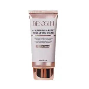 비오진 전인화 생얼 쌩얼 선크림 톤업 알부민 50ml 1개