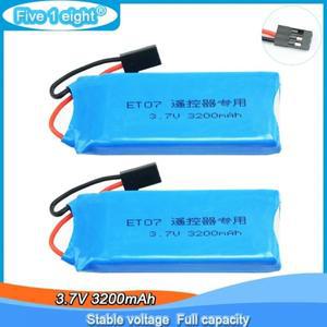송신기 Lipo 배터리 WFLY ET07 X4 T7 T6II RC 라디오 리모컨 예비 부품용 1S 3.7V 3200mAh 8C