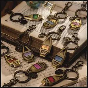 디지몬피규어 선택받은아이들 문장 키링 1 굿즈 열쇠고리