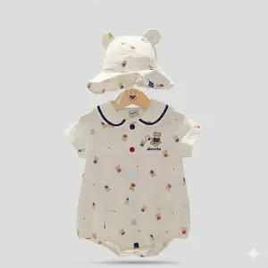 [압소바](본점)(26년 S/S 백일선물) 테디 우주복//A1322302