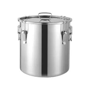 술 48리터 스텐발효통 소스통 대형 발효용기 주류 보관 소스