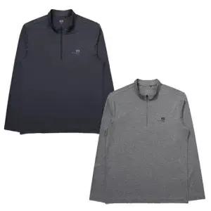 케이투 K2 GMM24293 남성 여름용_스트라이프 메쉬 긴팔 집업 티셔츠 475239