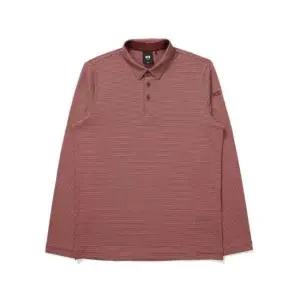 케이투 K2 BOOST_여성 가을 스트라이프 폴로 티셔츠_Wine 478051