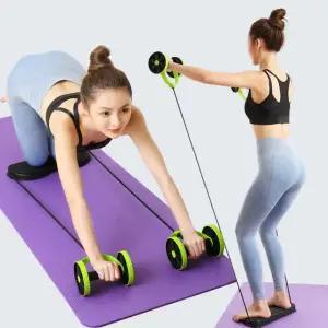 해피온 핸드롤러 뱃살운동기구 홈트운동기구