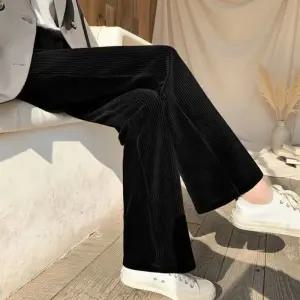 다잇템 여성 골덴 보온 FW 벨루어 넓은 팬츠1254219