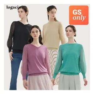 로가시아 스파클링 메탈 니트 4종 GS단독 1219414