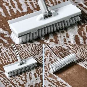 2in1청소브러쉬 사용편한 바닥청소솔 청소브러쉬 욕실청소브러쉬