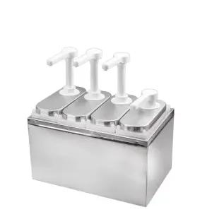 업소용소스통 카페 헤드 양념 디스펜서 상품 공병 대용량