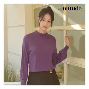 엔니튜드 홀가먼트 울 모달 니트 1종1219426