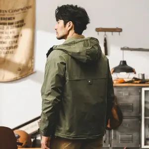 EAMT 남자 가을 코트 점퍼 바람막이 재킷 카고 라이딩 야상 봄가을 YJ3