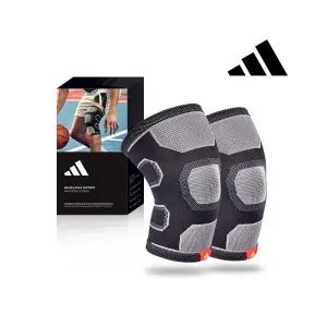 매장정품 ADIDAS 아디다스 FITNESS 에센셜 무릎 보호대 세트(2개입) 니슬리브 ADSU-12522 1296963