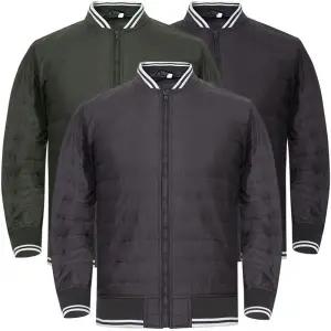 시보리카라 라인배색 초경량 패딩 점퍼 자켓1223347