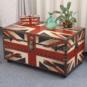 엔틱 소파블 협탁 수납함 서랍장 레트로 트렁크 빈