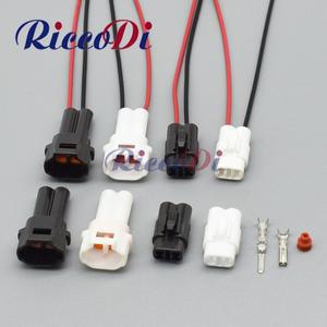 1세트 스미토모 밀봉 2Pin MT090 남성 여성 하우징 혼다 호환 6187-2171 용 방수 자동 커넥터