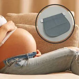 [하프클럽/알티피아]P1 임산부 바지확장 연장벨트 연청색