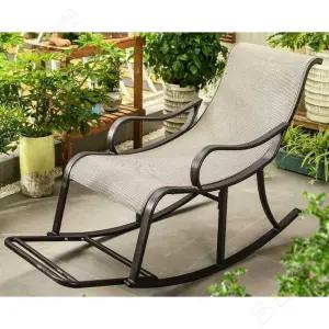 등받이 흔들의자 야외용 발코니 상품 인테리어 데크