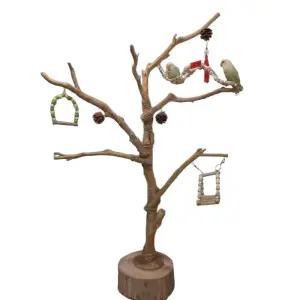 자바트리 개방형 놀이터 횟대 앵무새 둥지 새집