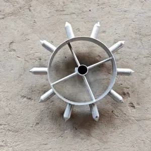 기계 부속품 토양 바퀴 파종기 드릴링 휠 구멍내는