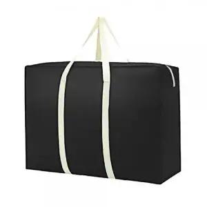 쇼핑백 가방 부직포 블랙 캠핑 특대형 대용량 짐가방 짐가방 부직포가방 부직포 대형