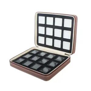 디스플레이 상자 수납함 원석 전시 휴대용 보파트 케이스