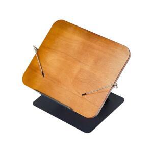 [미국배송] 상표 혁신 독서용 책꽂이 휴대용 요리책꽂이 스탠드 360도 회전 받침대