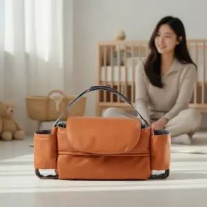유모차 정리함 기저귀 수납 가방 유아용 외출 보관함 다용도 거치백