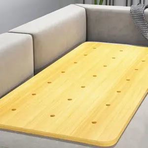 하드 토퍼 무보드 나무패드 허리보호 딱딱한 소파용