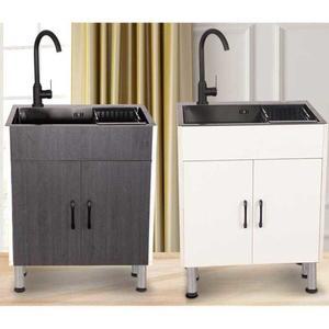 서랍 싱크대 하부장 더블 계수대 식당 간이 세면대 카페