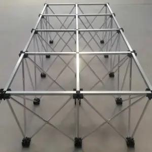 노점상 작업 다리 스탠드 석고 가판대 슬래브 보드 거미다리