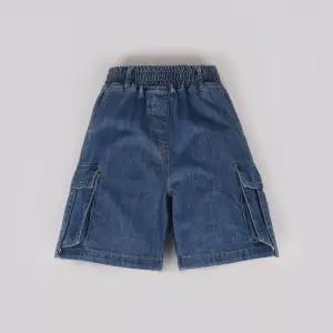 [인디고키즈][인디고키즈] 부들 와이드 카고 5부 데님팬츠 IKTH254W9_ESC