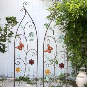 철제 넝쿨 지지대 장미 정원 지주대 대형 오벨리스크 아치