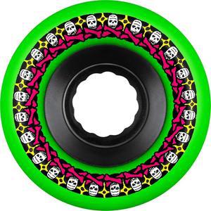 본즈 휠즈 올 터레인 포뮬러 ATF 러프 라이더 스케이트보드 휠, 59mm, 80A, 그린