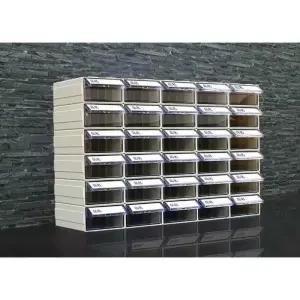 캐비닛 정리 수납 공구 분류 정리함 서랍장 나사