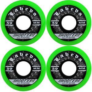 라베다 휠 인라인 롤러 하키 슈터 다목적 그린 59mm 83A x4