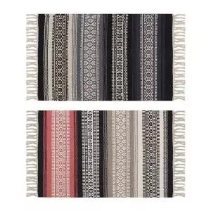 에스닉 순면발매트 현관 면매트 주방카페트 욕실러그 씽크대매트