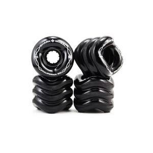 샤크 휠 60mm 78a 스케이트보드 | 캘리포니아 롤 4팩