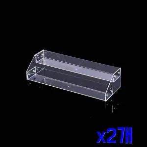 [알티피아]TBZ 아크릴 2단 투명 매니큐어 깔끔 진열대 ver2 x2개