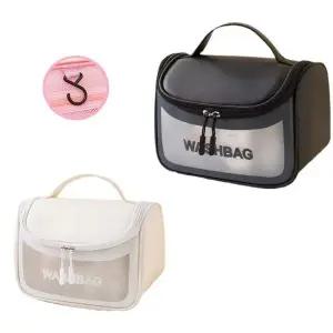 [하프클럽/]new 손잡이 파우치 여행용 화장품 보관 걸이용