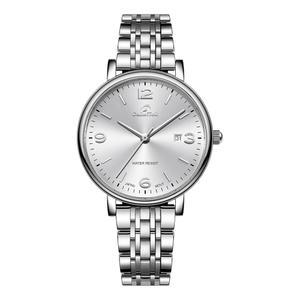 CalmTick 골드 & 실버 스테인리스 스틸 시계 - 일본 VJ12 무브먼트, 3ATM 방수, 미니멀리스트 다이얼, 드레스 및 캐주얼 여성용 손목시계