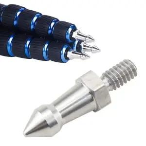 [골드스마일]1/4 인치 규격 금속 마운트 스탠드 스파이크 팁 카메라용