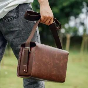 [셀러에이드]빈티지 카메라 가방 크로스백 숄더백 여행용 수납 파우치