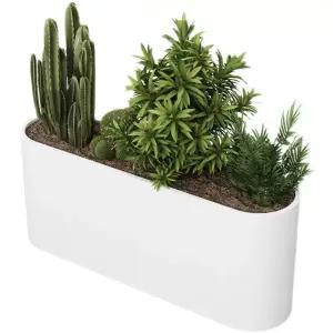 야외화분 칸막이 플랜트박스 옥상 대형 플랜트 카페 사각