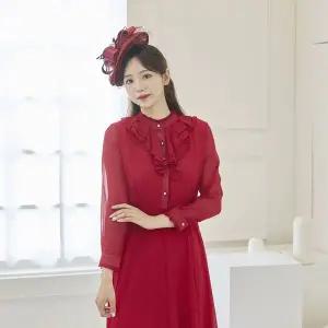 [콩심팥심]TBZ 교복몰 (미스개화기) 레드 마로 경성의복 개화기 의상
