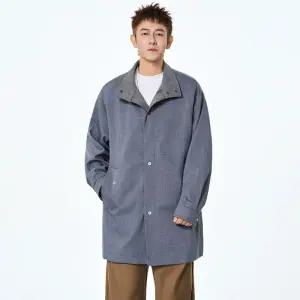 남친 하프 재킷 아이템 크루소 차이나 문직 점퍼 트렌디 봄가을 코트 트렌치 HT3