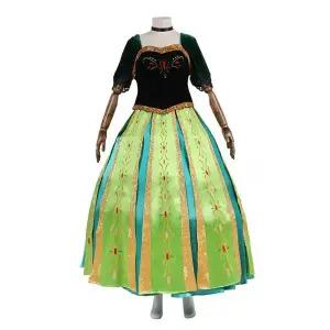 [콩심팥심]TBZ 교복몰 애니메이션 겨울 프린세스 그린 드레스 졸사