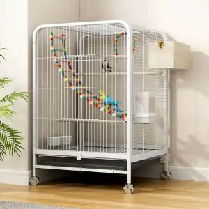 새장 대형 아크릴 사육장 케이지 C형 횃대 조류 기본 놀이터